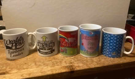 Photo of free Five Guiding Mugs (Rainbows, Brownies, etc.) (Chippenham SN15) #1