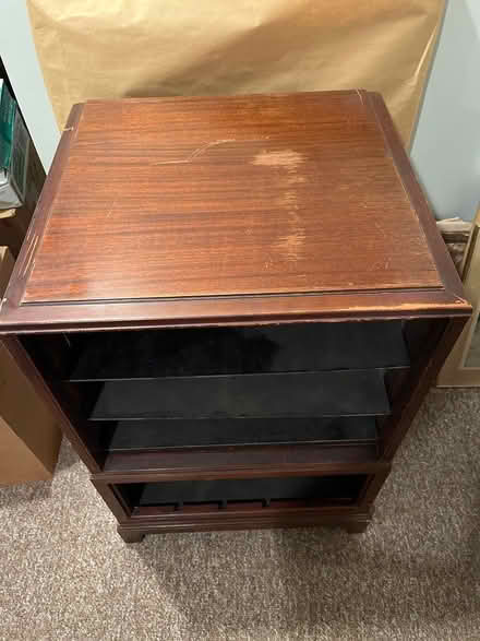 Photo of free Cabinet-stereo or computer uses (Near broad run lake- Sterling) #2