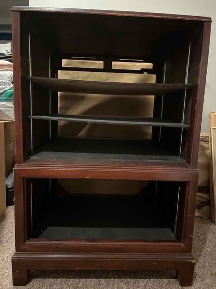 Photo of free Cabinet-stereo or computer uses (Near broad run lake- Sterling) #1
