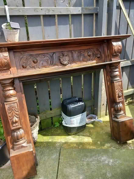 Photo of free Mahogany fire surround (BT28) #1