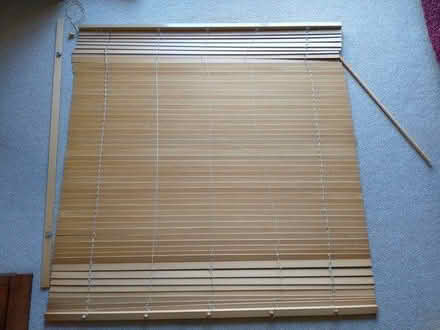 Photo of free Slatted blind 120cmx120cm (Cambourne, CB23) #1