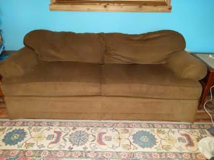 Photo of free Brown Couch (77539) #1