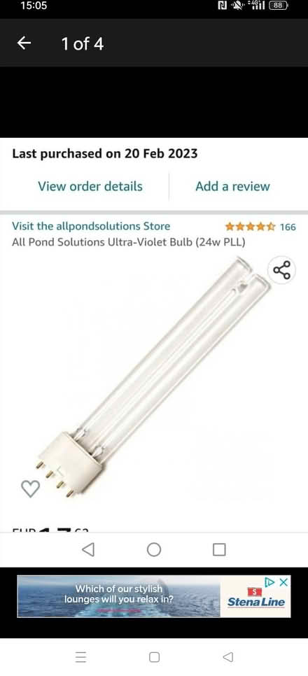 Photo of free 24w ultra Violet bulb (Cork City) #2