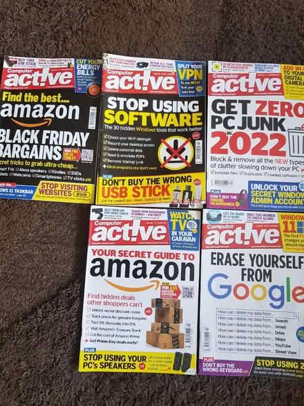 Photo of free Computer Active Magazines (Kirkby L32) #1