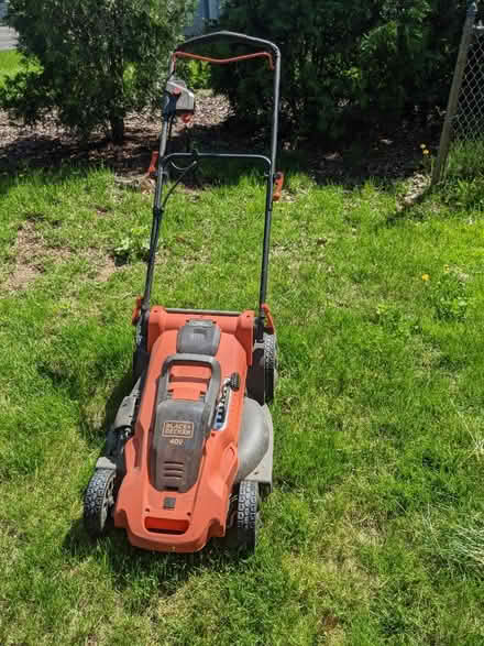 Photo of free Black & Decker electric lawn mower (Barrington) #1
