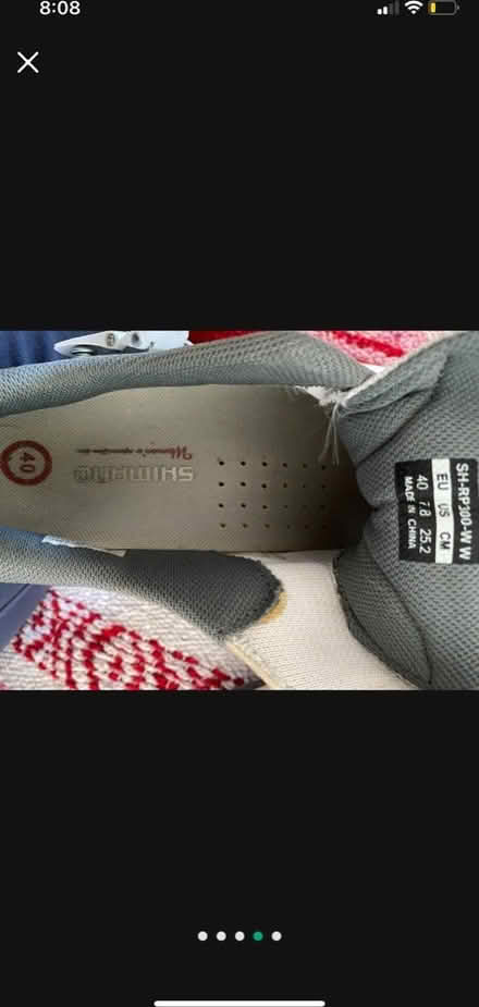Photo of free Shimano women’s cycling shoes (Agave) #1