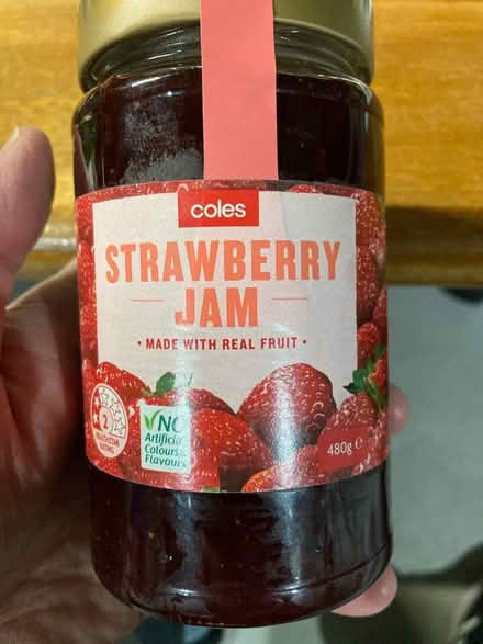Photo of free Coles Strawberry Jam (Wollstonecraft) #1