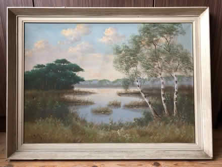 Photo of free Original large framed painting (Walkley, S6) #2