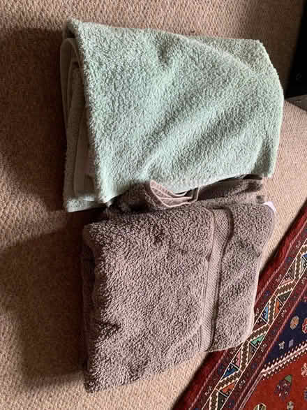 Photo of free 2x big bath towels (Kingsmead) #1