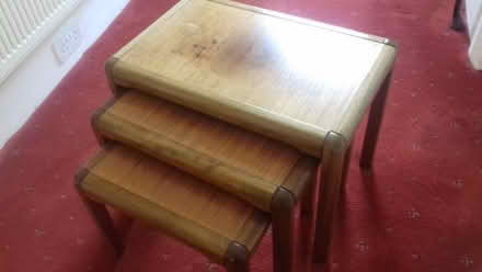 Photo of free nest of tables (Muirend G44) #1