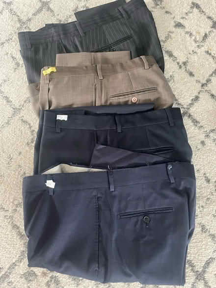 Photo of free 4 Pairs Men’s Dress Pants (SW DG (Boughton and Woodward)) #1