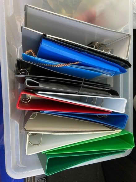 Photo of free A4 Ring Binders and folders (Chessington, Surrey) #1