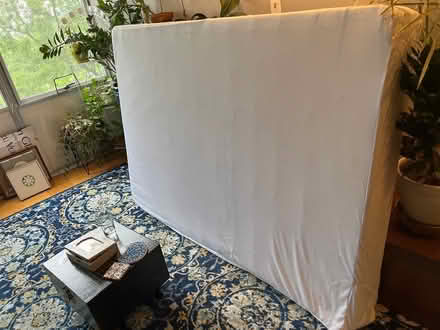 Photo of free Full size box spring (waterfront metro) #1