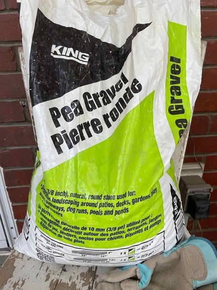 Photo of free Pea gravel (Bloor Lansdowne) #1