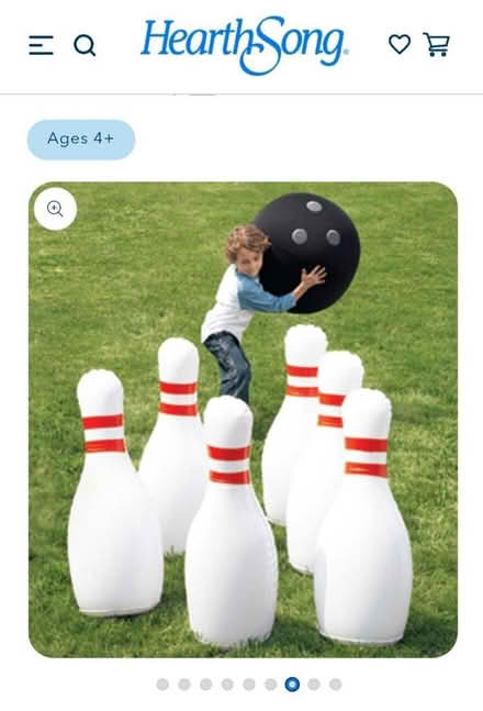 Photo of free Hearthsong Inflatable Bowling Set (Oradell) #1