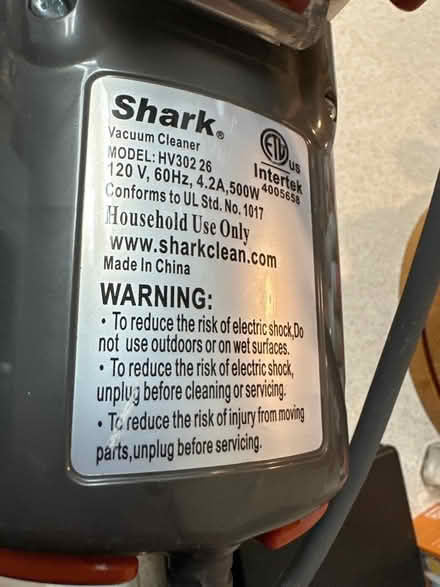 Photo of free Shark Rocket stick vacuum (Spring Valley Rd & Montfort Dr) #1