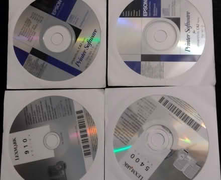 Photo of free Old printer software disks (Stobswell DD4) #1