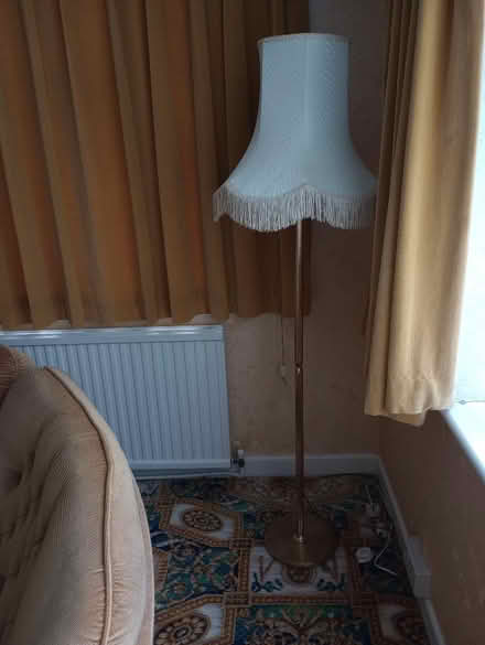 Photo of free Standing lamp and shade (Thorpe Bay SS1) #1