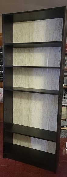 Photo of free Tall black IKEA Billy bookshelf (Parker Ave at Pearl, Aurora) #1