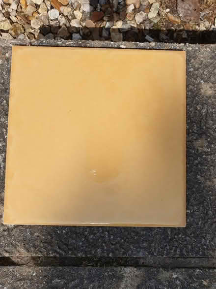 Photo of free Quantity of yellowy orange tiles (Colehill BH21) #1