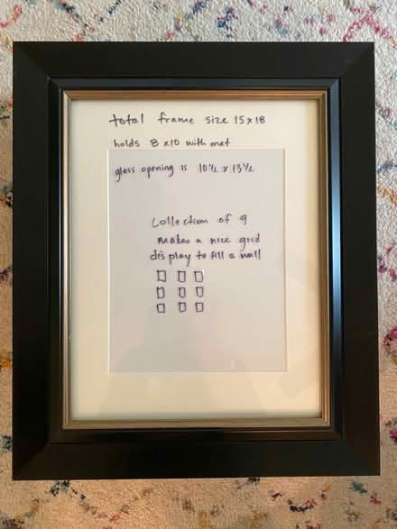 Photo of free Gallery picture frames (La Grange) #1