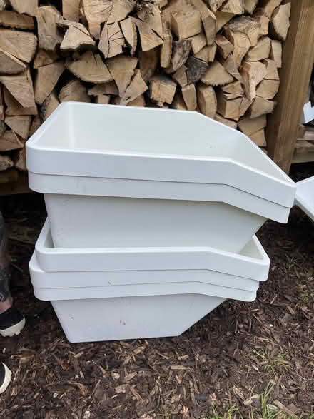 Photo of free IKEA storage boxes & lids (Falmouth) #1