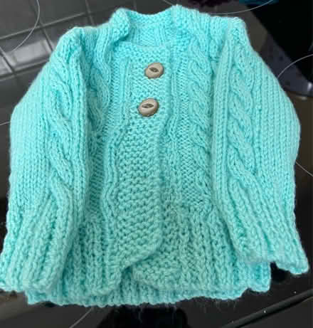 Photo of free New Hand Knitted Baby Cardigans (Feltham) #2