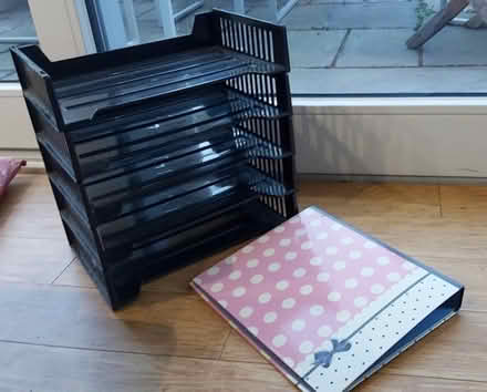 Photo of free filing trays and folder (West Kirby CH48) #1