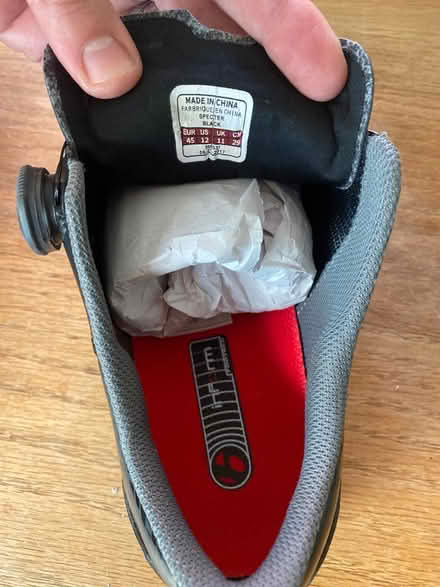 Photo of free Bike shoes (size 12) - unused (Rockridge/temescal) #3