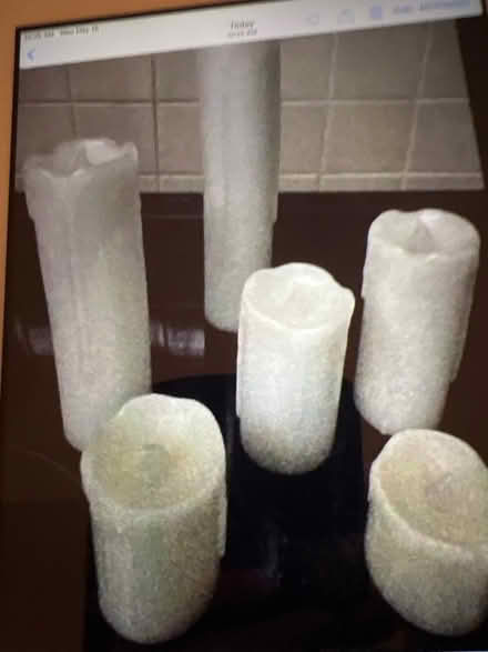 Photo of free White Plastic Candles (Feltham) #2