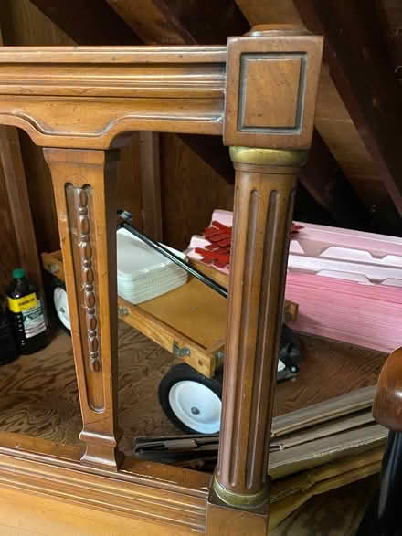 Photo of free Hendredon Mid-century Headboard (Westport CT) #1