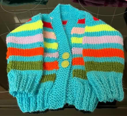 Photo of free New Hand Knitted Baby Cardigans (Feltham) #3