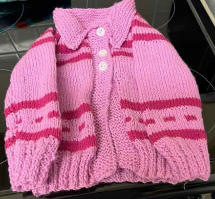 Photo of free New Hand Knitted Baby Cardigans (Feltham) #1