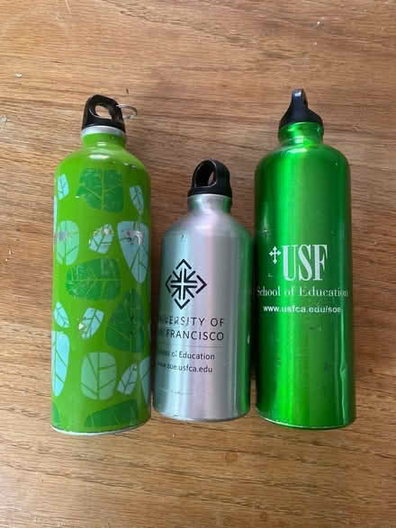 Photo of free 3 aluminum water bottles (Rockridge/temescal) #1