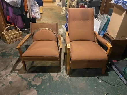 Photo of free 2 chairs-mid century modern style (Portage park) #1
