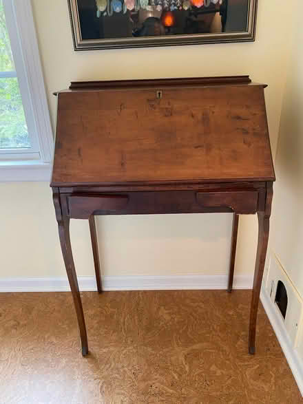 Photo of free Antique drop-front desk (La Grange) #1