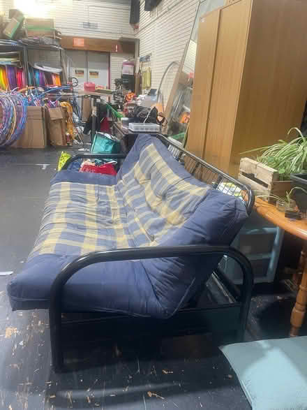 Photo of free Metal sofa bed (Tower street, East Belfast.) #4