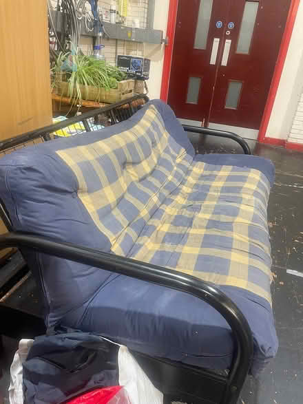 Photo of free Metal sofa bed (Tower street, East Belfast.) #1