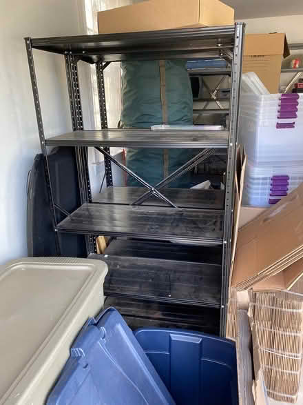 Photo of free Metal shelves (Schwenksville) #1