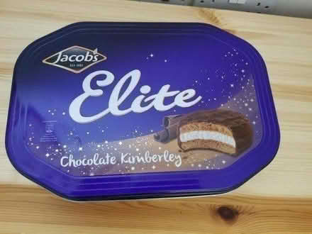 Photo of free Empty metal biscuit tin (Gloucester) #2