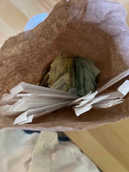 Photo of free Sugar packets and stirrers (Upper Roxborough) #1