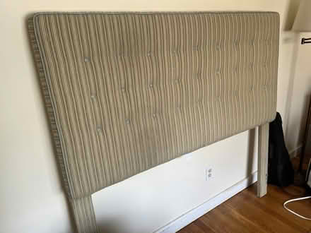 Photo of free Queen Size Padded Headboard (Newton South Area/Oak Hill) #1