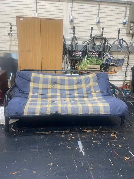 Photo of free Metal sofa bed (Tower street, East Belfast.) #2