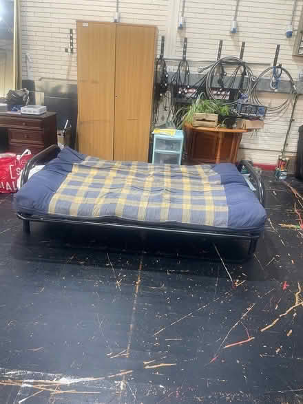 Photo of free Metal sofa bed (Tower street, East Belfast.) #3