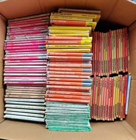 Photo of free Box of mixed Ordnance Survey and Bartholomew maps (Stirchley B29) #1