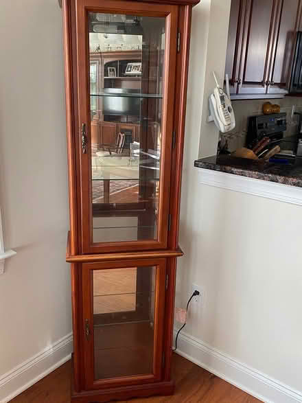 Photo of free Glass Display Cabinet (Schwenksville) #1