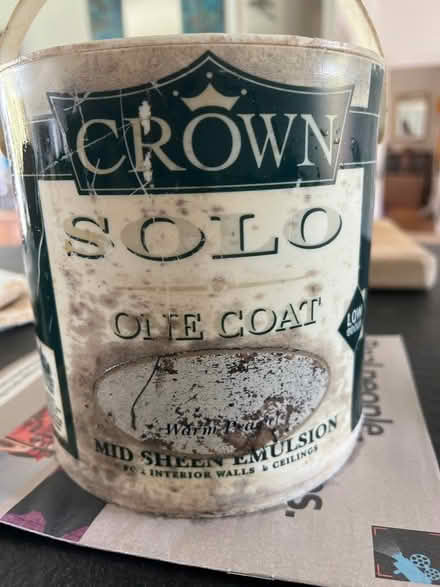 Photo of free Unopened Warm Peach Paint 2.5 L (Kenton near Exeter) #1