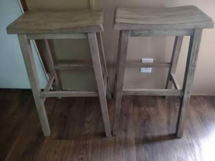 Photo of free Pair of bar stools (Talmo) #1