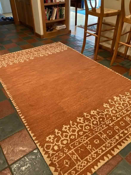 Photo of free 5’x8’ Pottery Barn Wool Rug (Arlington Heights) #1