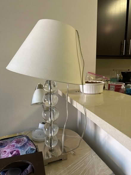 Photo of free Very heavy glass ball lamp (Contra Costa Centre) #1